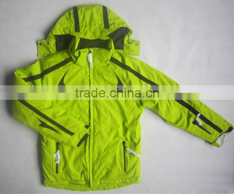 2016 Green Waterproof Woodland Winter Men Jacket