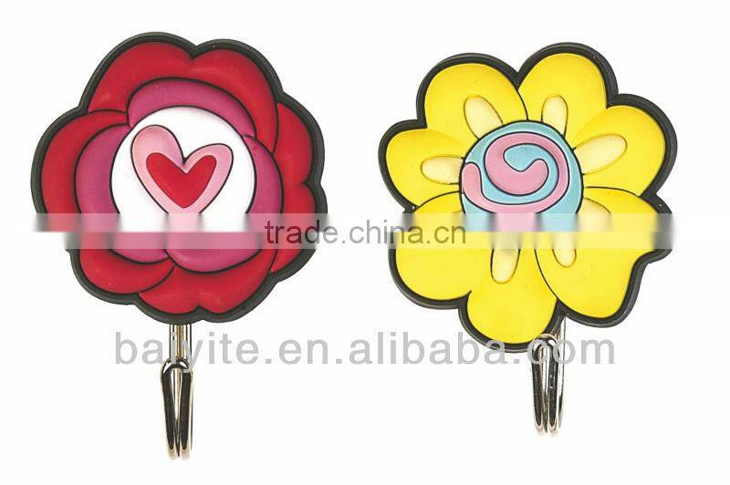 self adhesive plastic wall hanger hook