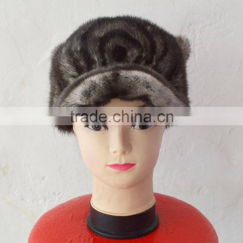 SJ930-01 World Wide Popular Winter Woman Cap Tiger Pattern Hats