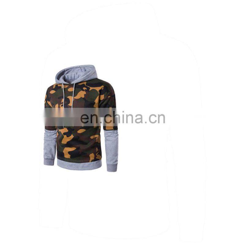 wholesale unique style camo polar fleece hoodie