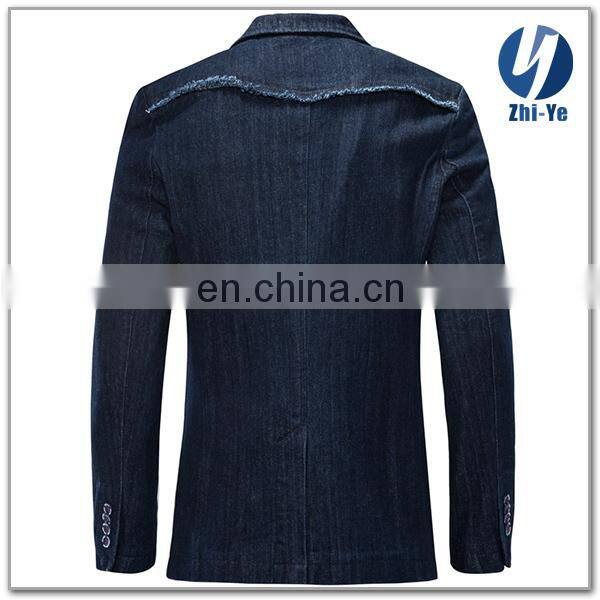 in stock items latest design men's denim suit