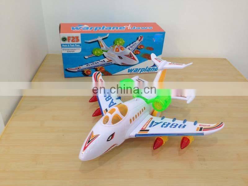 Music light universal large aircraft airplane toy plane