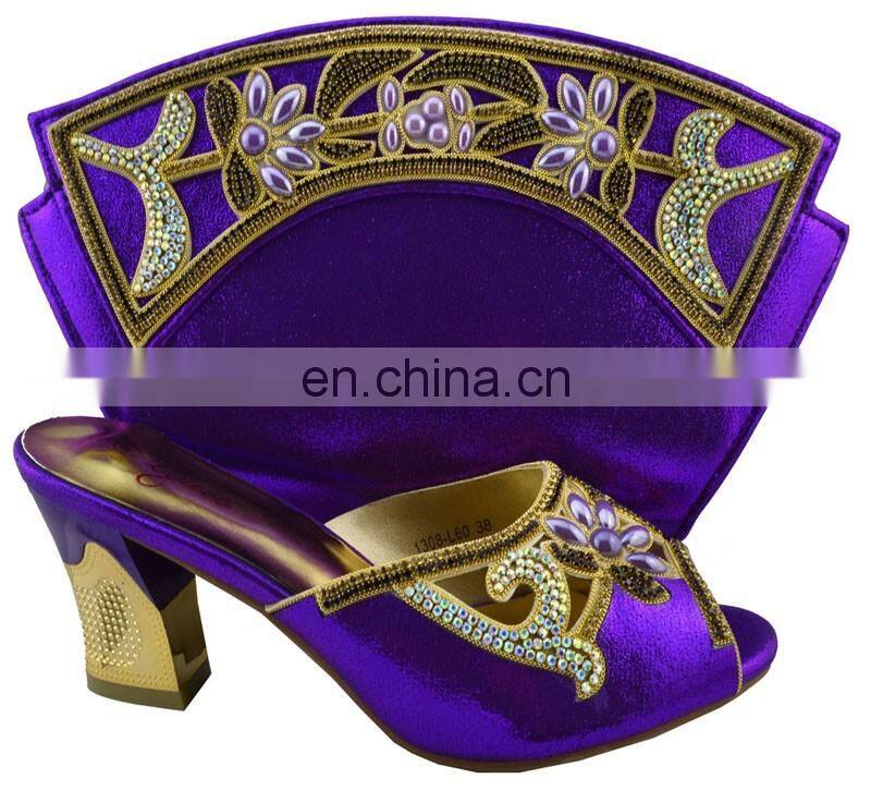 ladies italian shoe and bag/ wedding wedge shoe bags