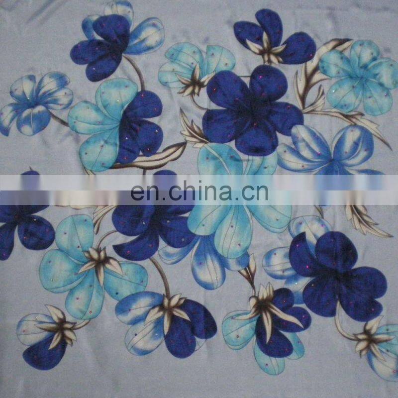 2015 New Design Fashion Ladies' Scarf For Spring, Floral Printing Fashion Scarf, Cotton Square Scarfe