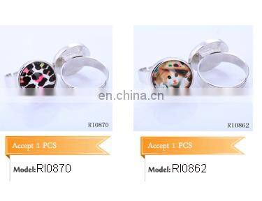 Wholesale Cheap New Silver Skull Ring for small finger