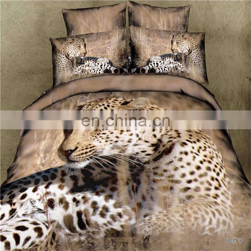 Custom bamboo bedding set 3d printed made in china chinese panda bedding set