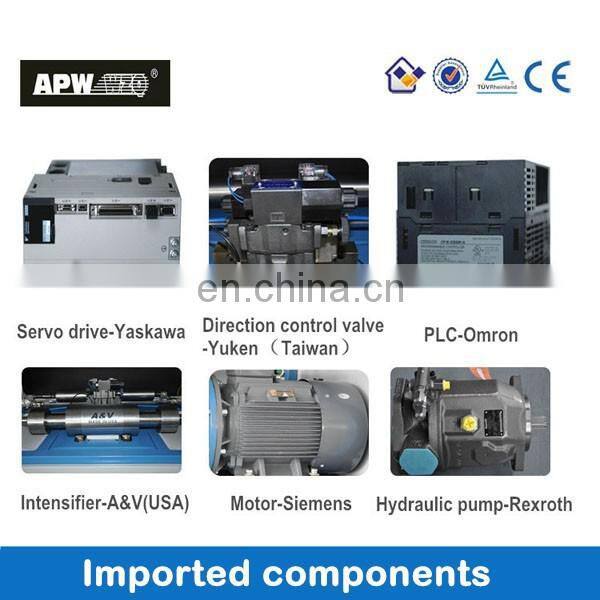 APW Extra-high Pressure Intensifier High Frame Bridge Style Water Jet Marble Granite Stone Cutting Machine With Height Sensor