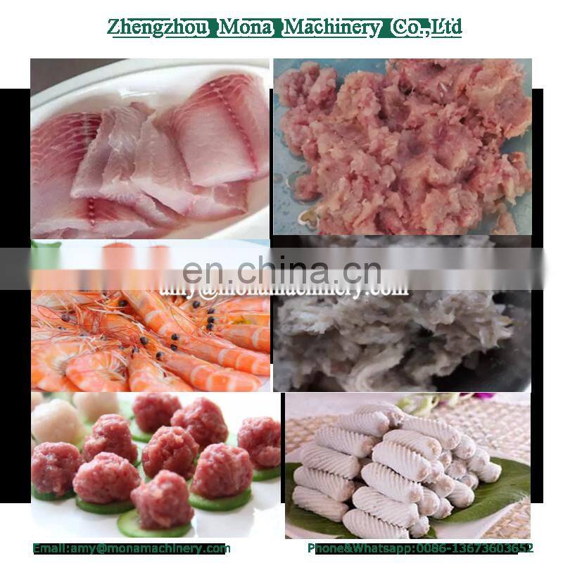 Sheep meat bone removing machine meat separator fish meat bone separating machine