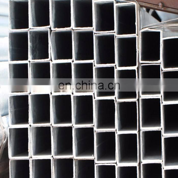 Honesty Factory Supply Building Material Steel Trading Company Pre Galvanized Surface Treatment Rectangular Pipe