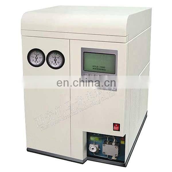 LSE 010 automatic fast solvent extraction apparatus