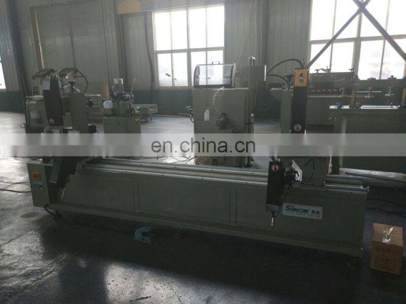 PVC Window Double Heads Three Axis Water Slot Routing Machinery