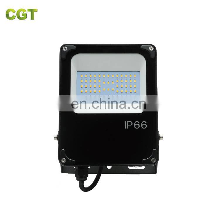 Hotsale Manufacturer Black Slim Stadium Led Module Outdoor Flood Light 100w