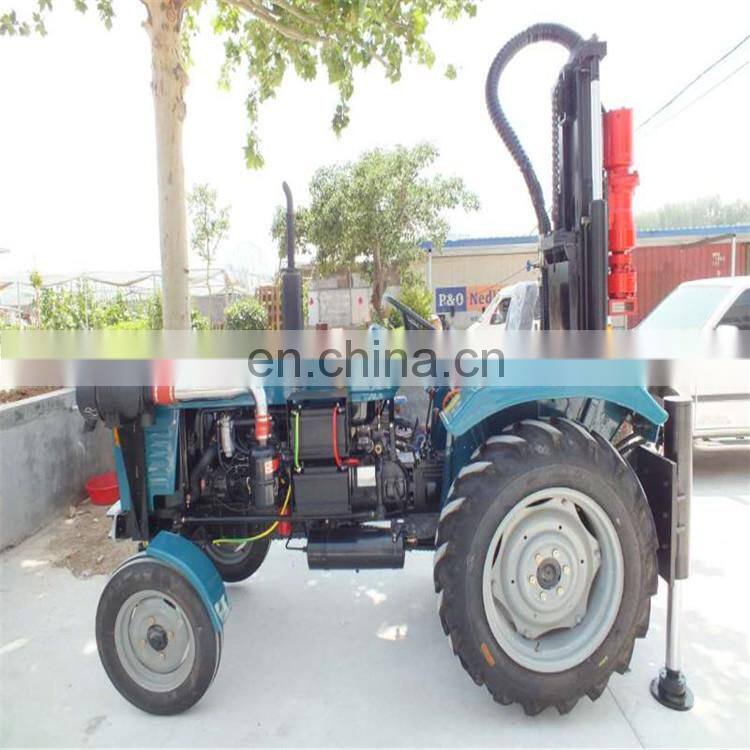 Hydraulic Air Compressor Water Diesel Portable Bore Tube Well Drilling Machine