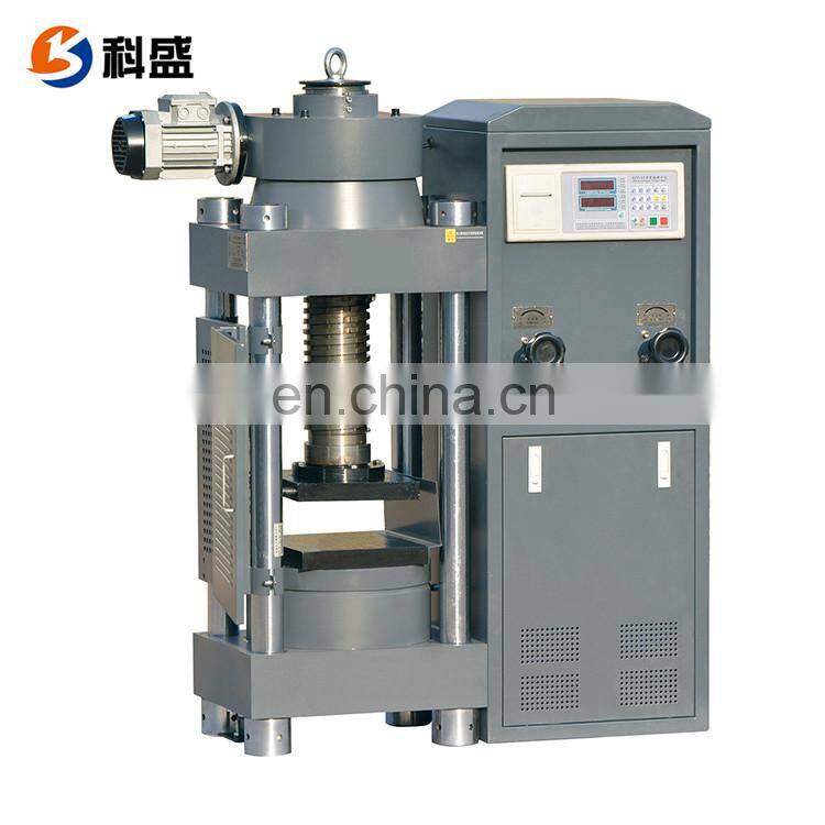 YES-2000D Digital Display Electronic 200ton Compression Tester 2000KN Compression Testing Machine