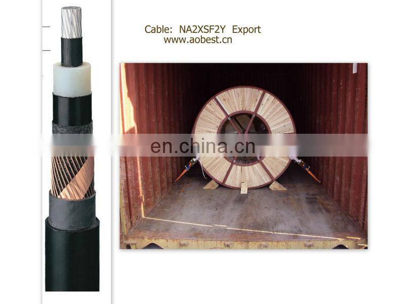underground cables single core 500mm2 XLPE insulated high voltage cable