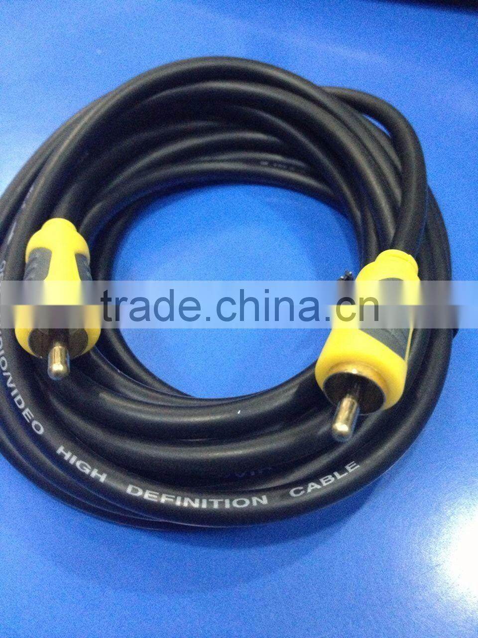 double colour High grade 1RCA-1RCA rca audio cable