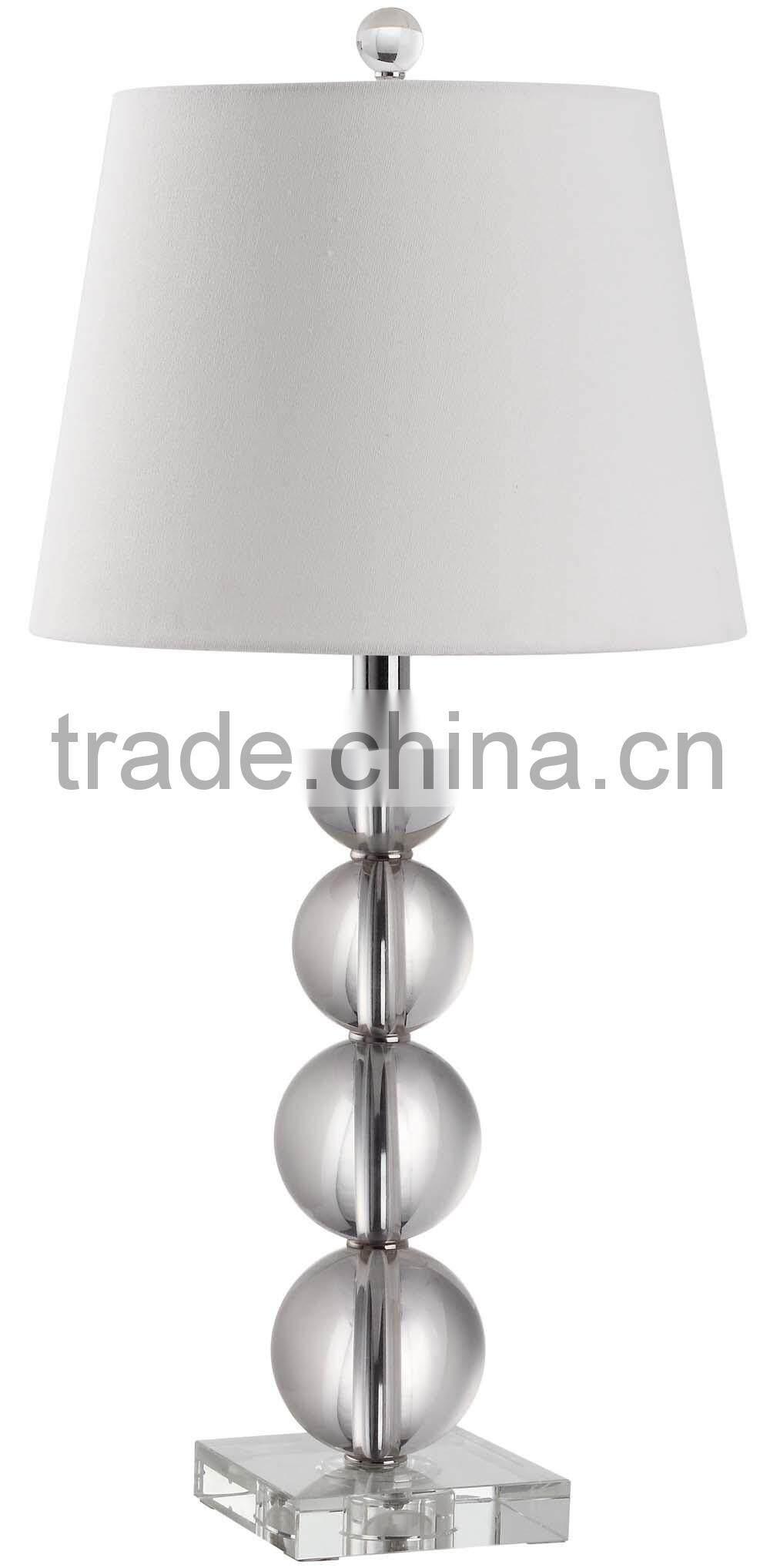 elegant crystal table lamp