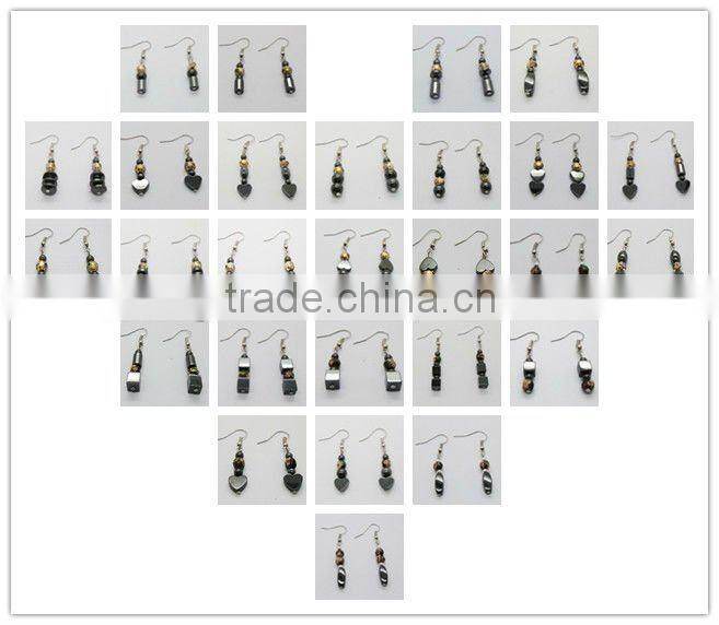 Hematite 8mm drum beads for jewelry