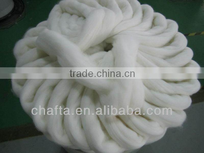 A 100% purple yak down top