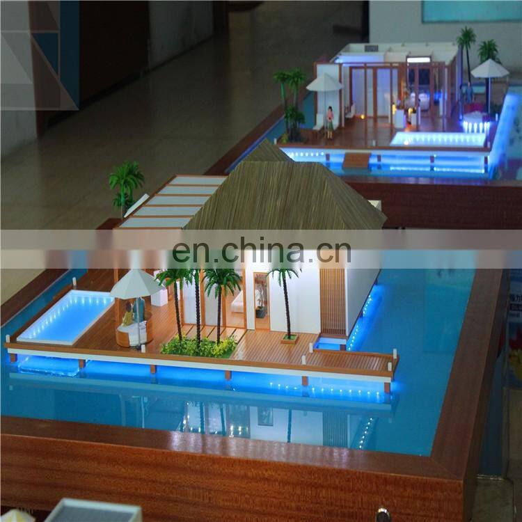 Interior design service for house layout with light and furniture