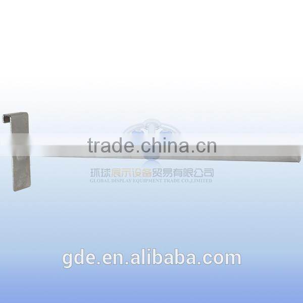 Metal chrome straight gridwall wire display