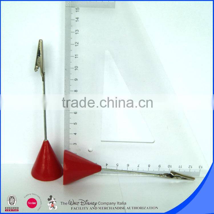 Custom shape Magnetic memo clip with alligator clip