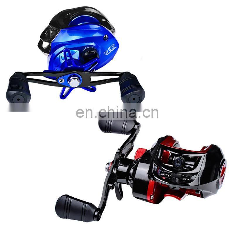 Amazon Good Price Metal 18+1BB 7-10 kg Max Drag 7.1:1 Bait Casting Reels Red Blue Color reel fishing saltwater