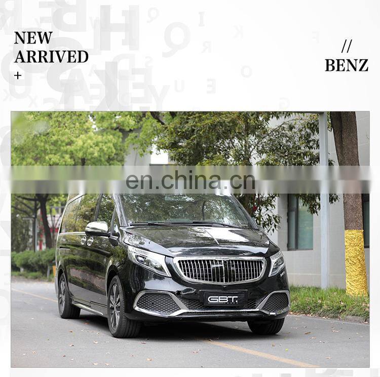 GBT drop shipping car accessories mercedes vito maybach style body kit for vito w447 facelift for mercedes vito v class body kit