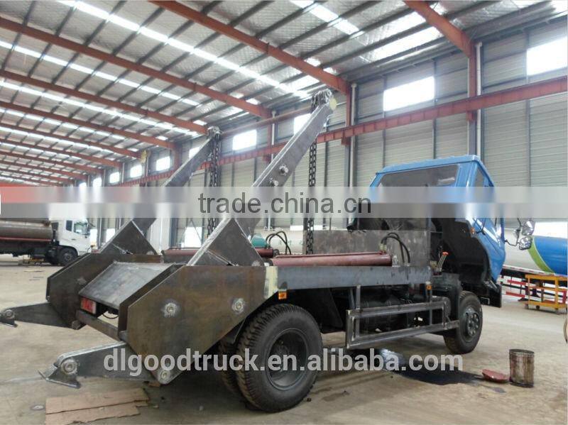 Dongfeng swing arm garbage truck for sale 0086 15826750255