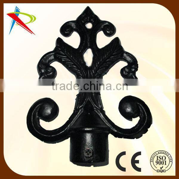 High quality metal curtain finial/drapery hardware