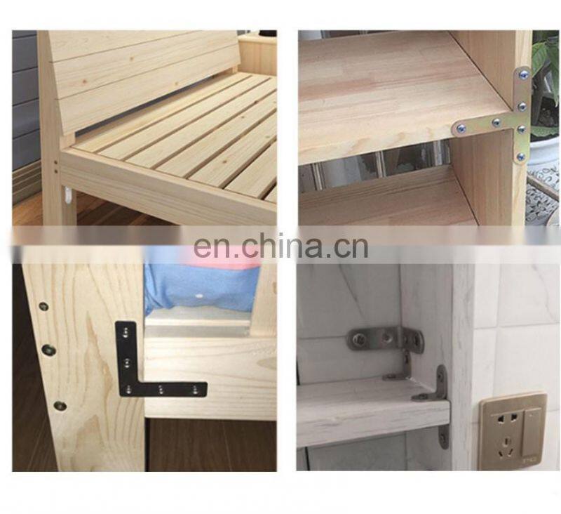 Photo frame accessories corner stainless steel hardware accessories stainless steel angle bracket iron L-shaped angle iron hook