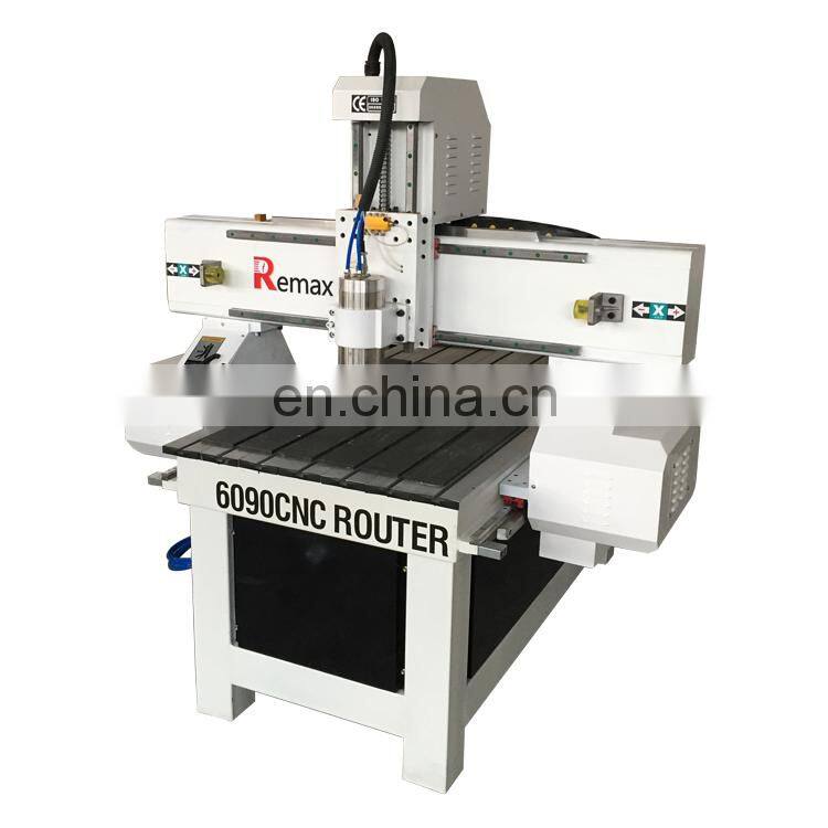 Popular Cnc router 6090 small cnc wood cutting machine with water cooling spindle