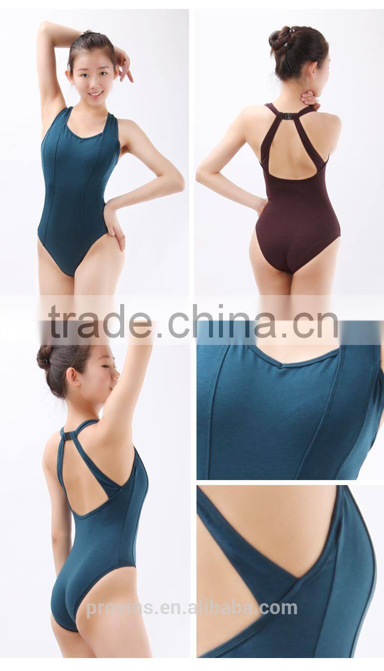 2726 Ballet Performance Leotard, Dark Green Leotard, Tank Leotard