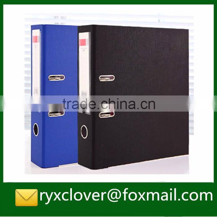 High quality office& school stationery a4 paperboard 2 ring lever arch file