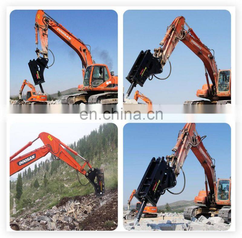 Side Type Hydraulic Rock Breaker Hammer For 1 Ton to 6 Ton Excavator