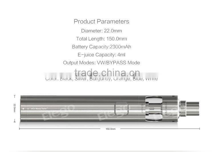 Joyetech Newest eGo Vape Kit Authentic Joyetech eGo Mega Twist+ Kit From Elego