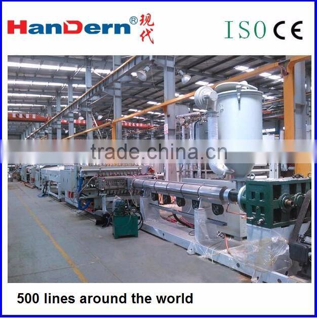 PC HOLLOW PROFILE panel production line/ making machine for plastic board/hollow profile