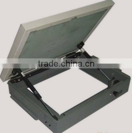 Custom wall mount enclosure support bracket