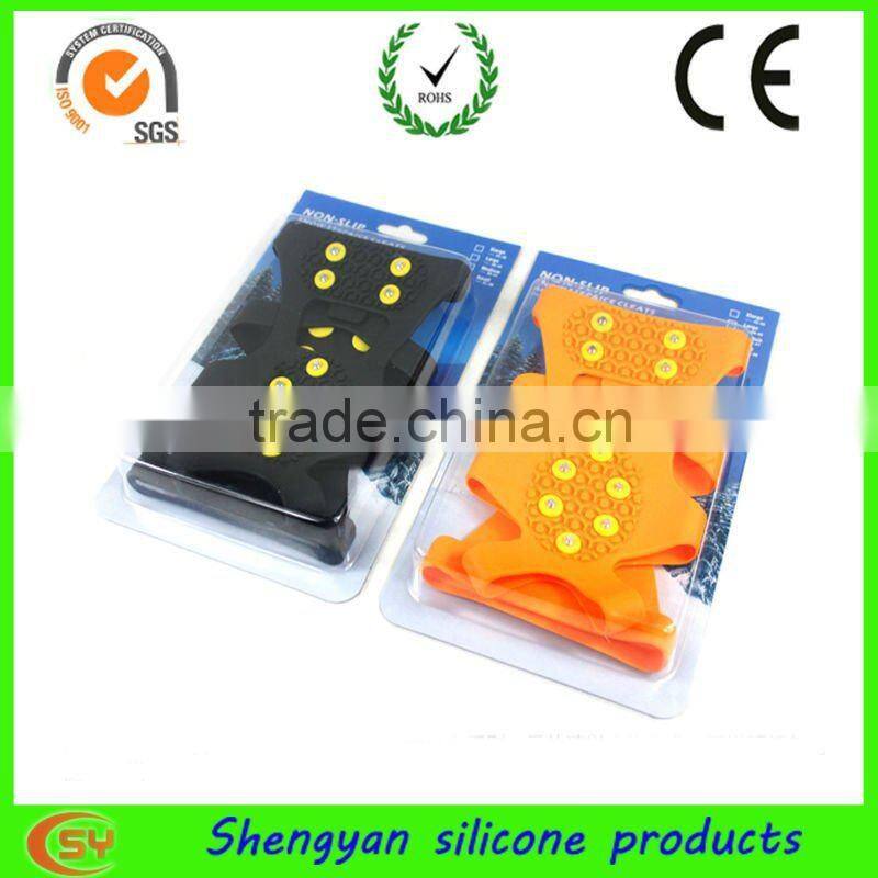 pass CE standard rubber silicone anti slip shoes covers