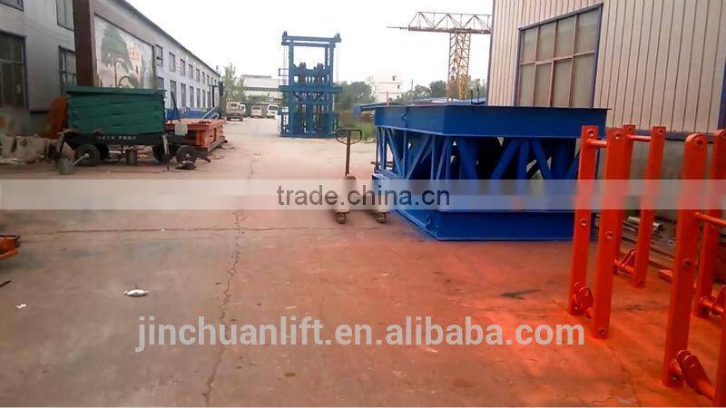 stationary hydraulic garage car scissor lift