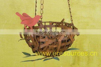 Garden Decoration_Metal Bird Feeder_Bird's Nest Birdfeeder