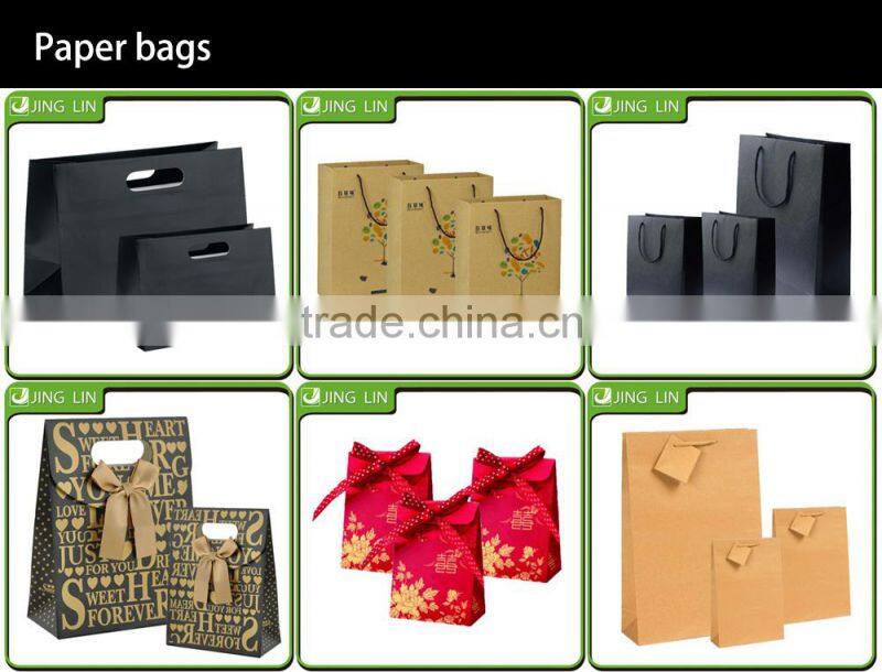 promotional paper shopping bag with logo print manufacturers