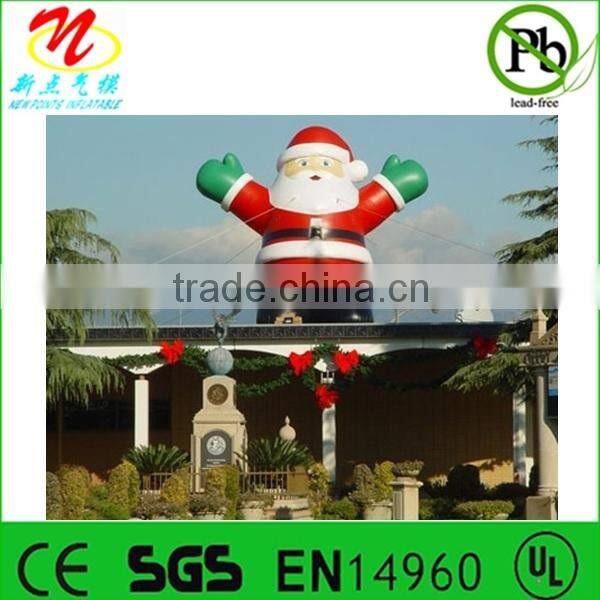 Custom inflatable Christmas Santa for holiday decorations