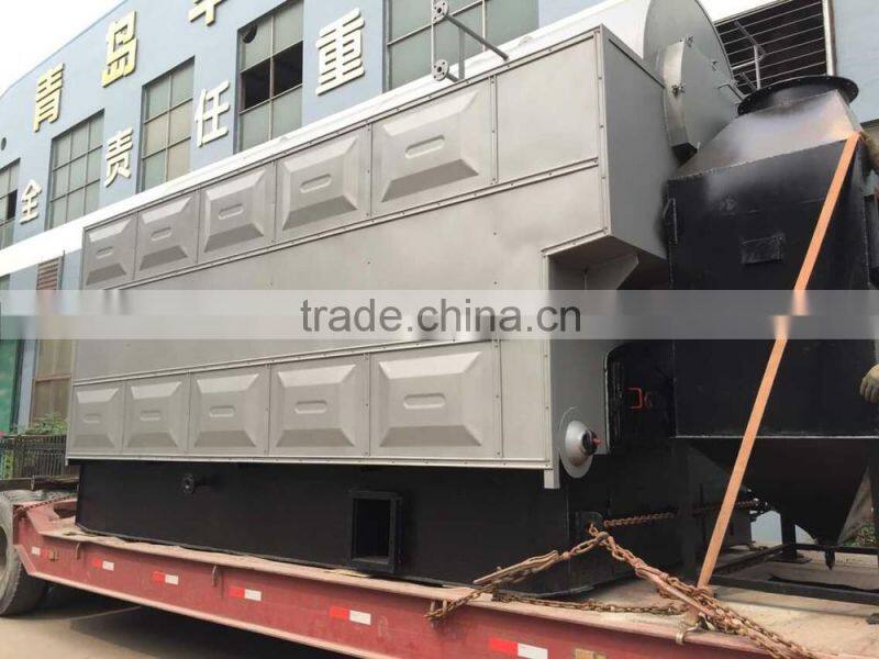 Multi Solid Biomass Fuel Husk Wood or Coal Fired Fixed Grate Boiler