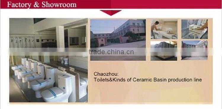 Bathroom Girl Ceramic Toilet WC With Dual Flush