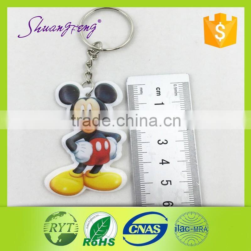 Supply best price fashionkeychain soft pvc keychain