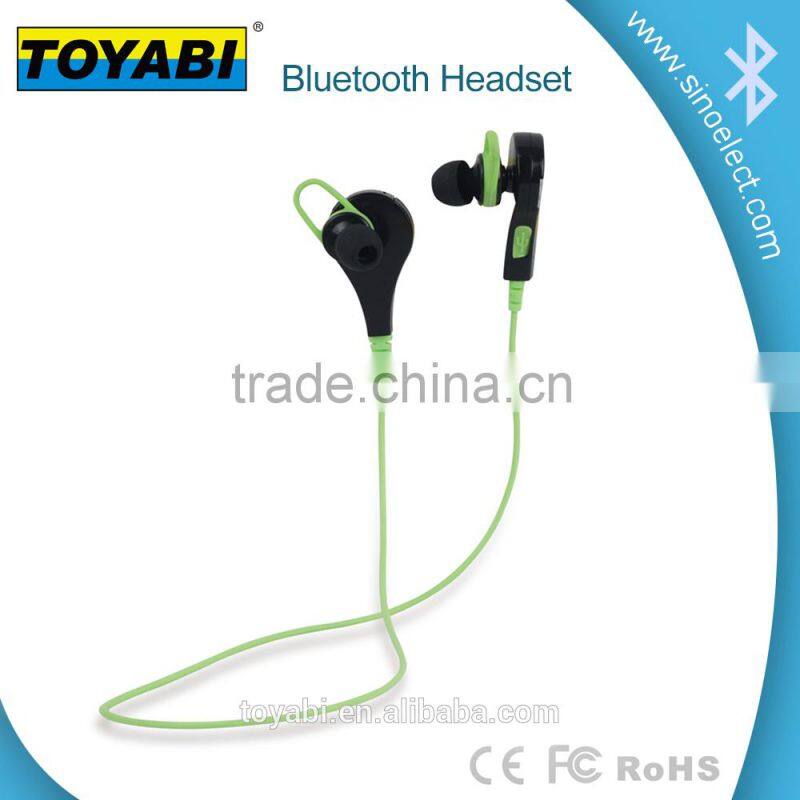 bluetooth noise cancelling headphone it is in-ear earphone with flat cable