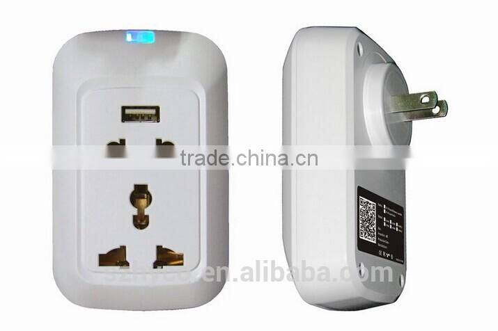 Tablet smartphone control/high property wireless wifi smart plug