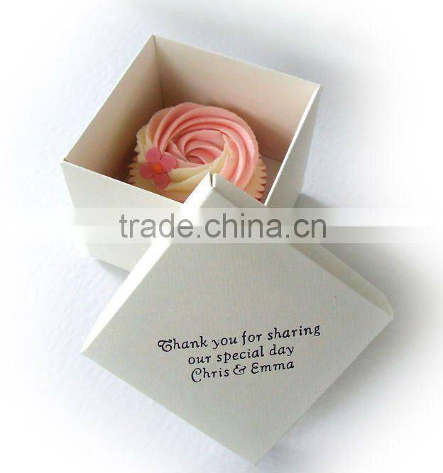 Fancy cake packaging box