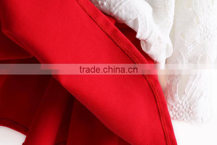 baby clothes set boutique chiffon skirt with white lace tshirt set goods for children clothes